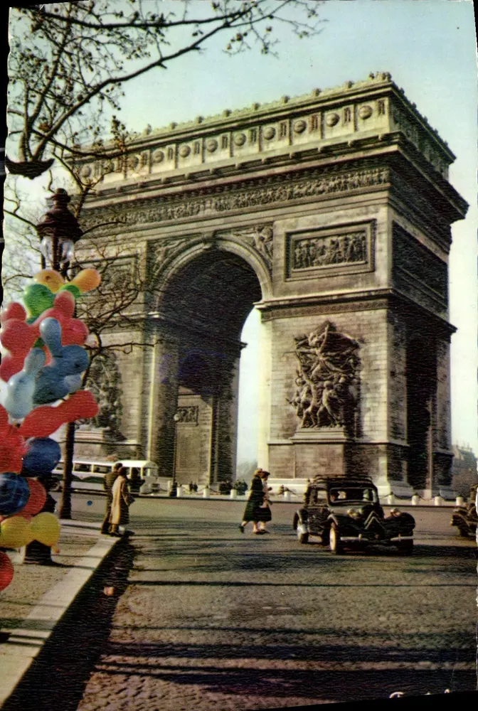 Arco do Triunfo — Paris — Edições Chantale, n°331 - Frente
