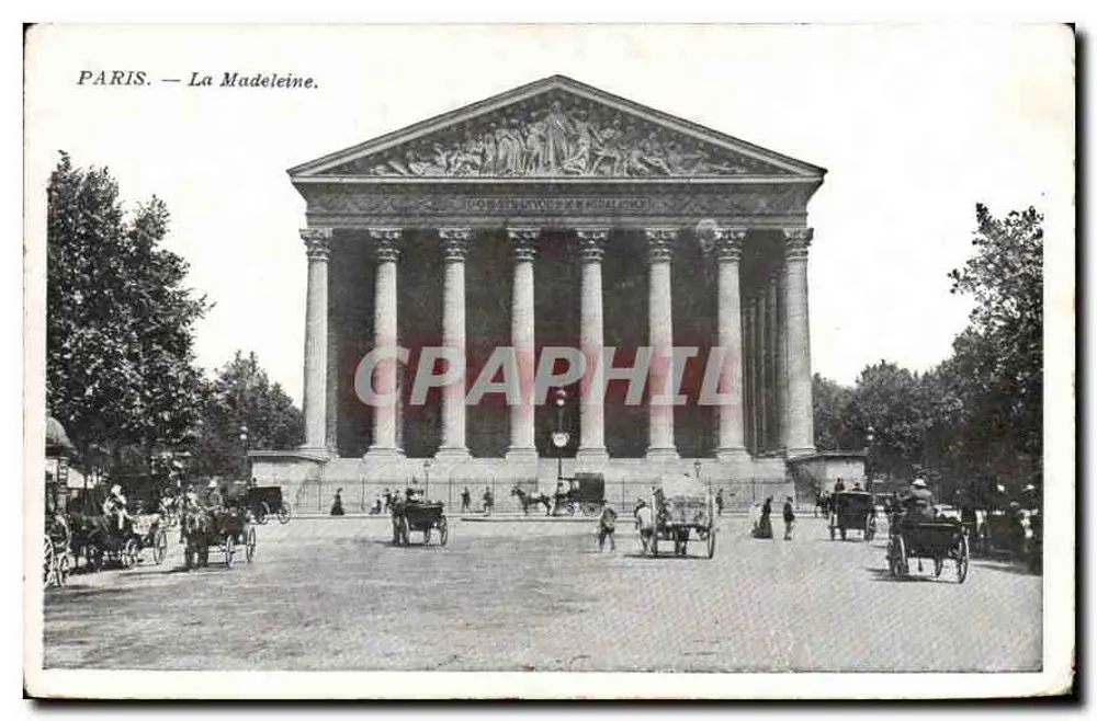 Paris — A Madeleine - Frente