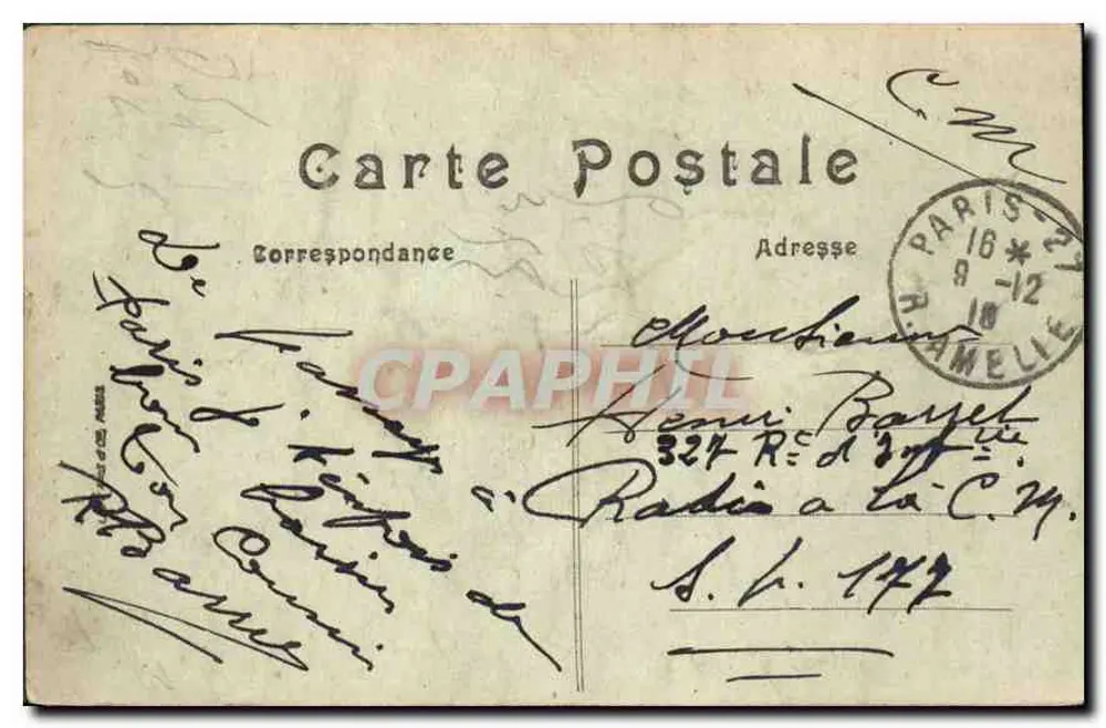 Paryż (VIII) — Madeleine — LL. — n°60 - Rewers