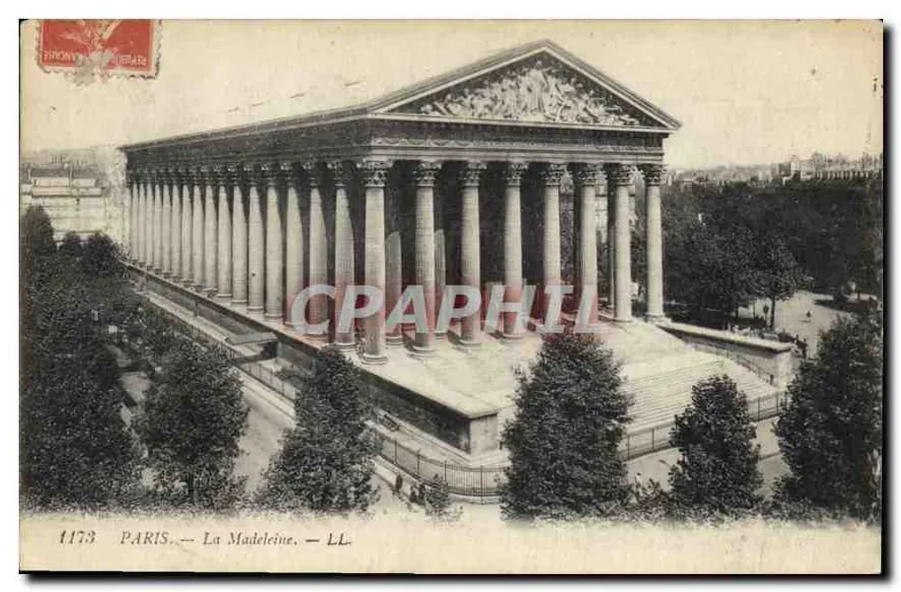 पेरिस — ला मैडेलिन — LL. — क्रमांक 1173 - आगे