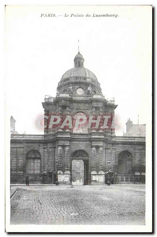 Paris — O Palácio do Luxemburgo - Frente