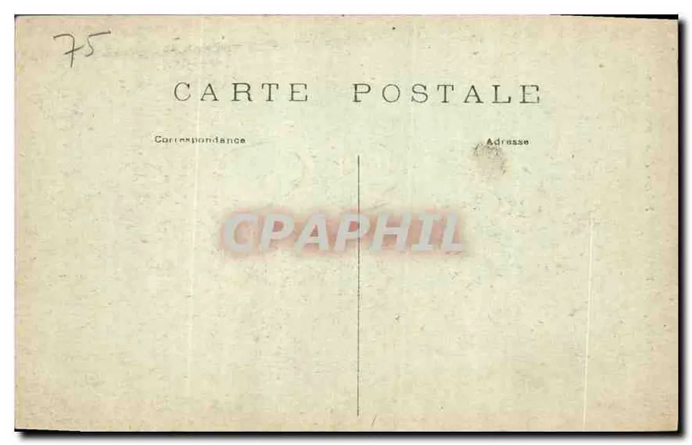 Dôme dos Invalidos — Paris — M. J. n° 530 - Verso