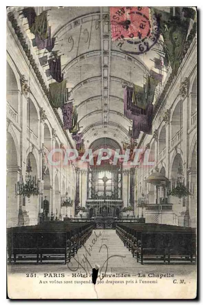 Paris - Hôtel des Invalides - La Chapelle — 251, C.M. - Frente