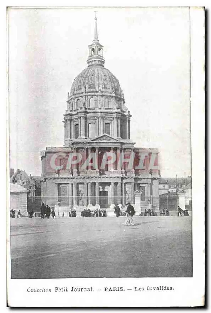 Les Invalides — Paris — Coleção Petit Journal - Frente