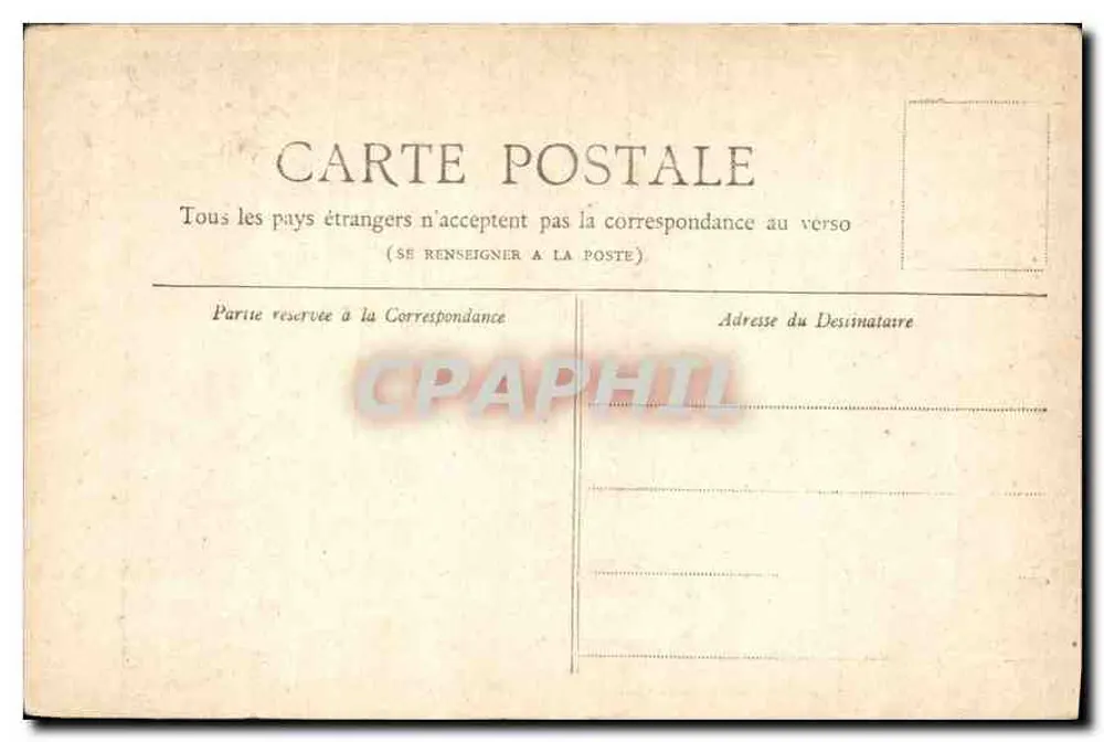 Les Invalides — Paris — Coleção Petit Journal - Verso