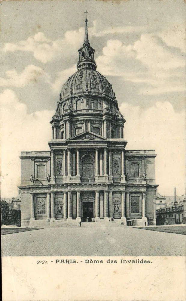 Paryż - Dôme des Invalides - 5050 - Awers