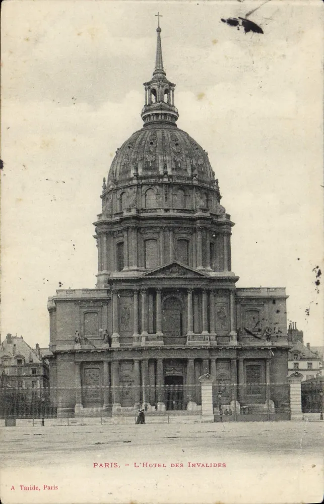Paris - O Hotel dos Invalidos — A. Taride, Paris - Frente