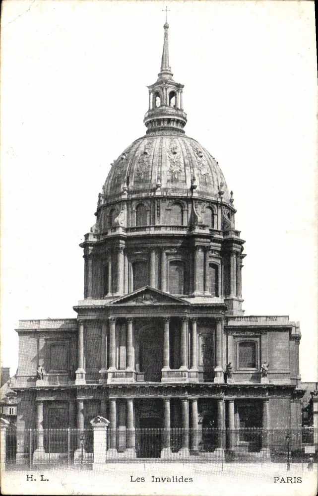 Les Invalides — Paris — H.L. n° II - Frente
