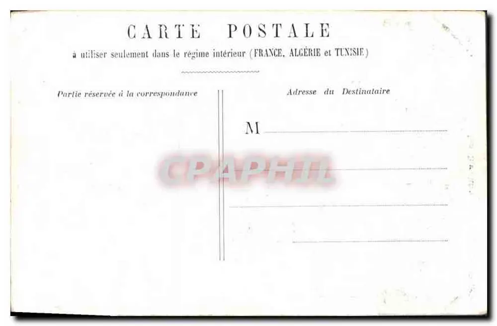 Les Invalides — Paris — H.L. n° II - Verso