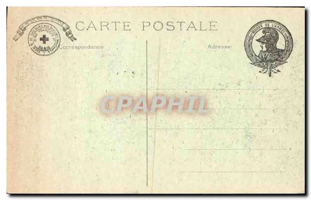 Der Dôme — Hotel des Invalides — Paris (7.) — Verleger J.H. Nr. 332 - Rückseite