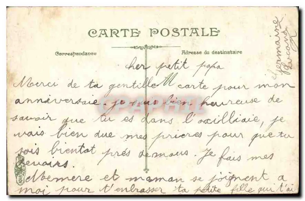 Paris - O Hôtel de Ville — vista colorida — editor não identificado - Verso