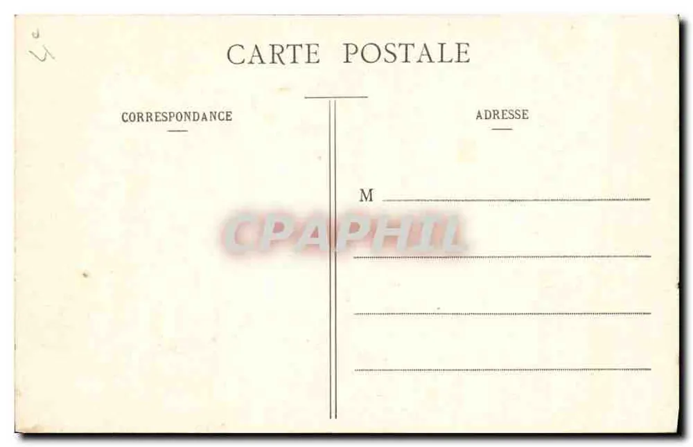 Paris — Der Saal der Feierlichkeiten des Rathauses — n°533 - Rückseite