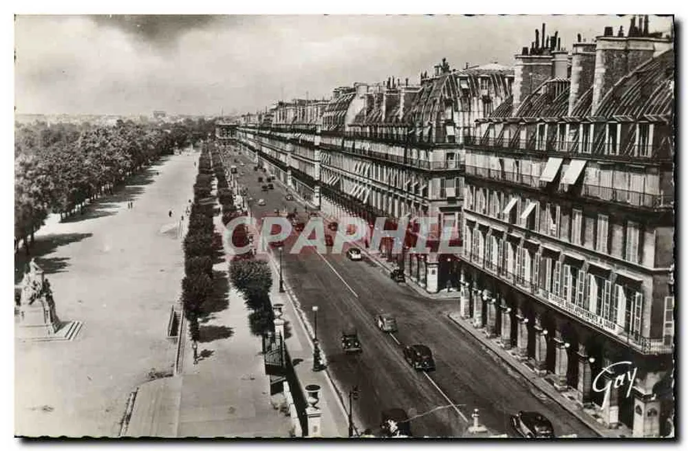 Paris — Rue de Rivoli und Jardin des Tuileries — Gay - Vorderseite