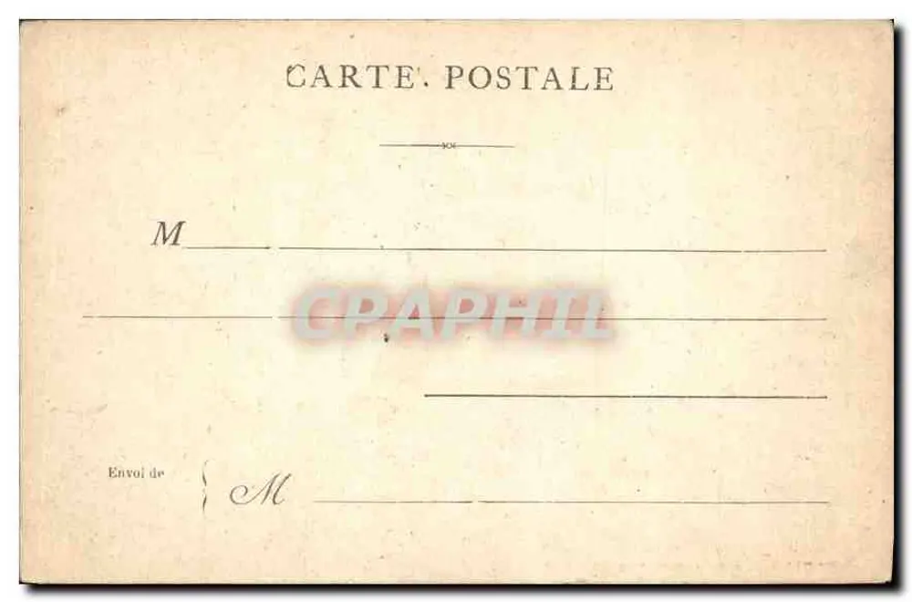 París — La Cámara de los Diputados — editor no visible - Reverso