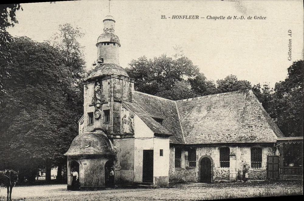 Honfleur — Capela de N.-D. de Graça — Coleção AD - Frente