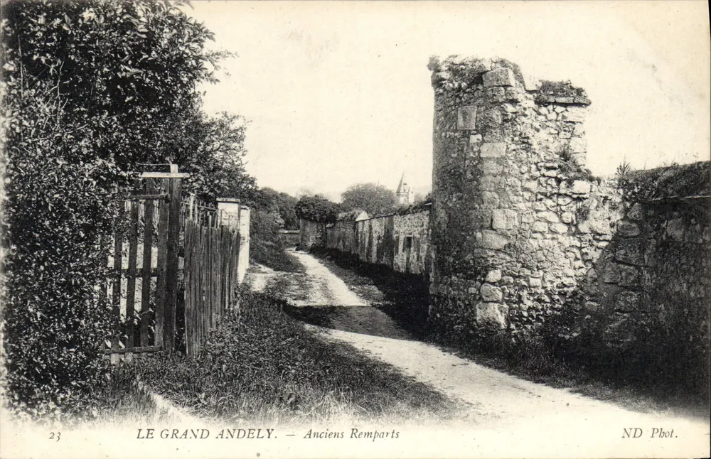 Le Grand Andely — Alte Mauern — ND Pbot. - Vorderseite