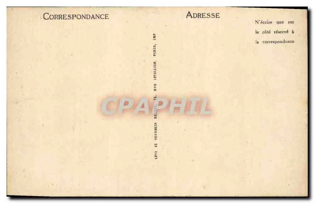 Angers — A Catedral — LL, n°10 - Verso