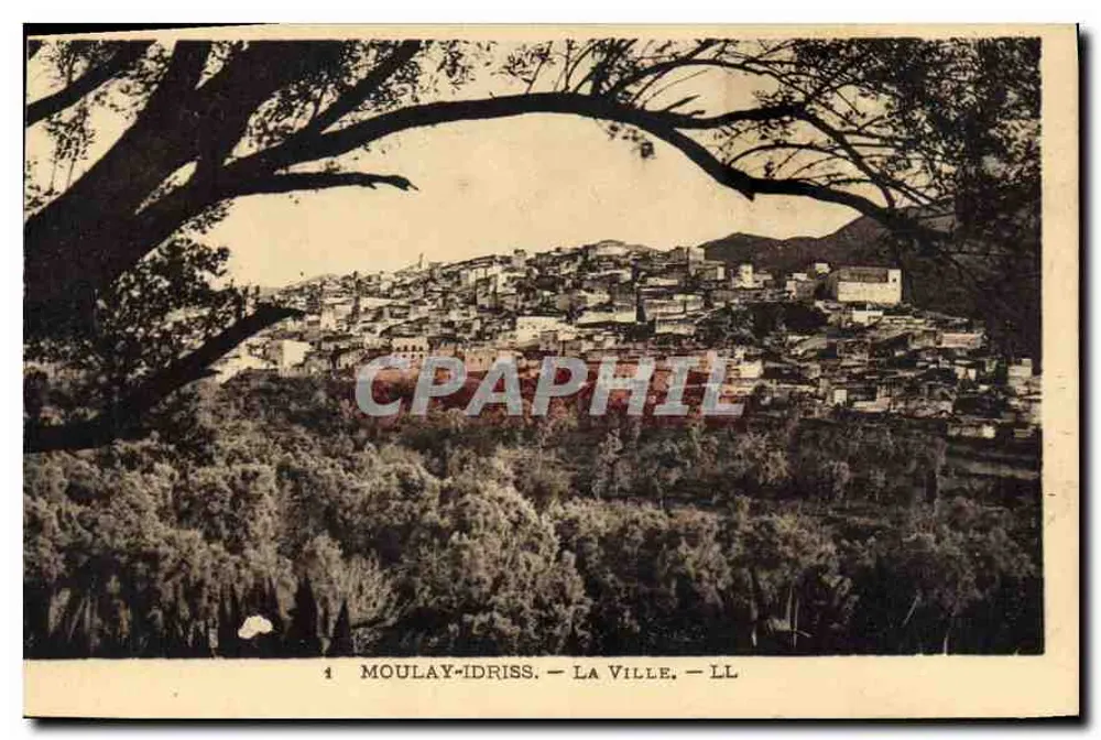 Moulay-Idriss — A Cidade — LL - Frente