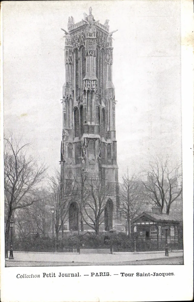 Paris — Torre Saint-Jacques — Coleção Petit Journal - Frente