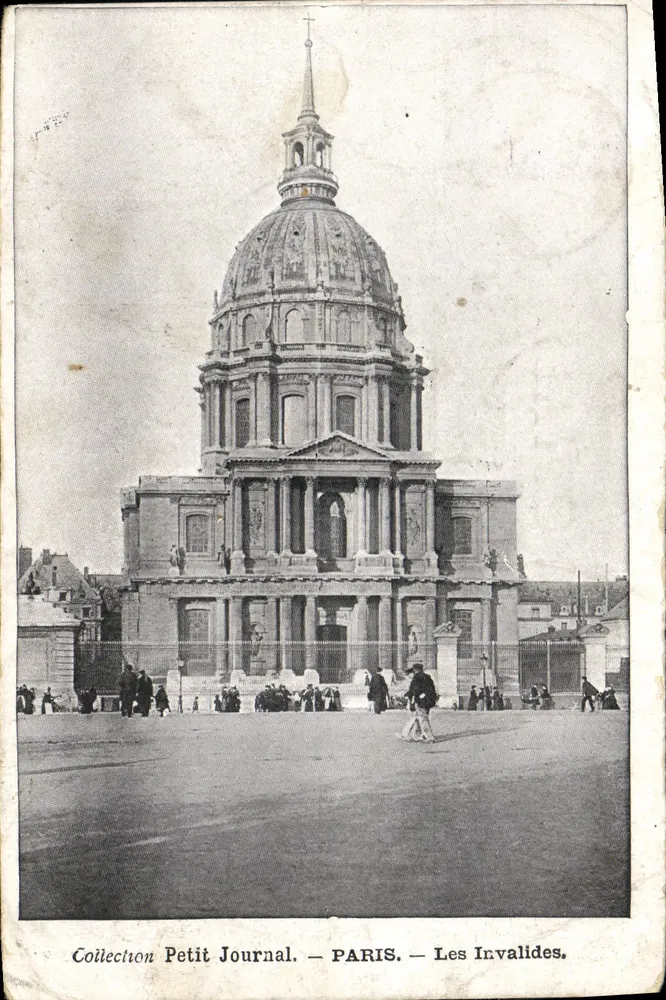 Les Invalides — Paris — Coleção Petit Journal - Frente