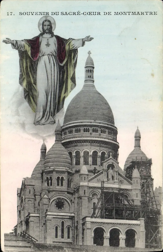 Sacré-Cœur de Montmartre — Erinnerung an den Sacré-Cœur de Montmartre — n°17 - Vorderseite
