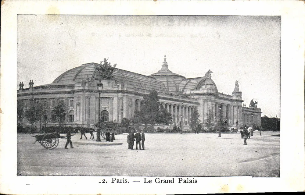 Paryż — Grand Palais — Kolekcja Petit Parisien, nr 12 - Awers