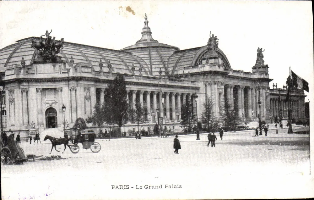 PARIS - Het Grand Palais — buitenkant — onbekende uitgever - Voorkant