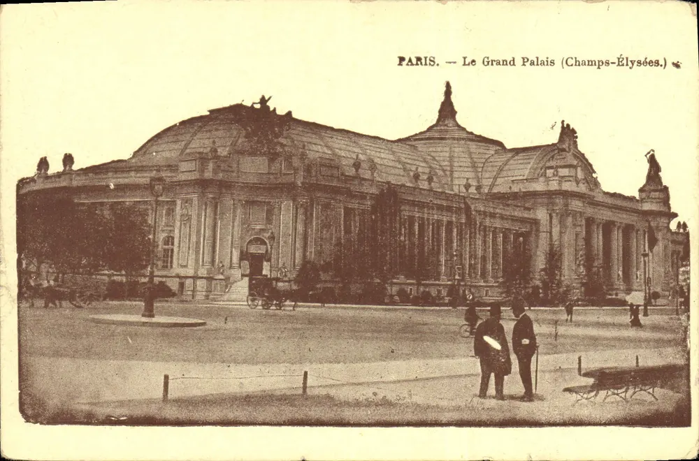 Paris — O Grande Palácio (Champs-Élysées) — Editor não identificado - Frente