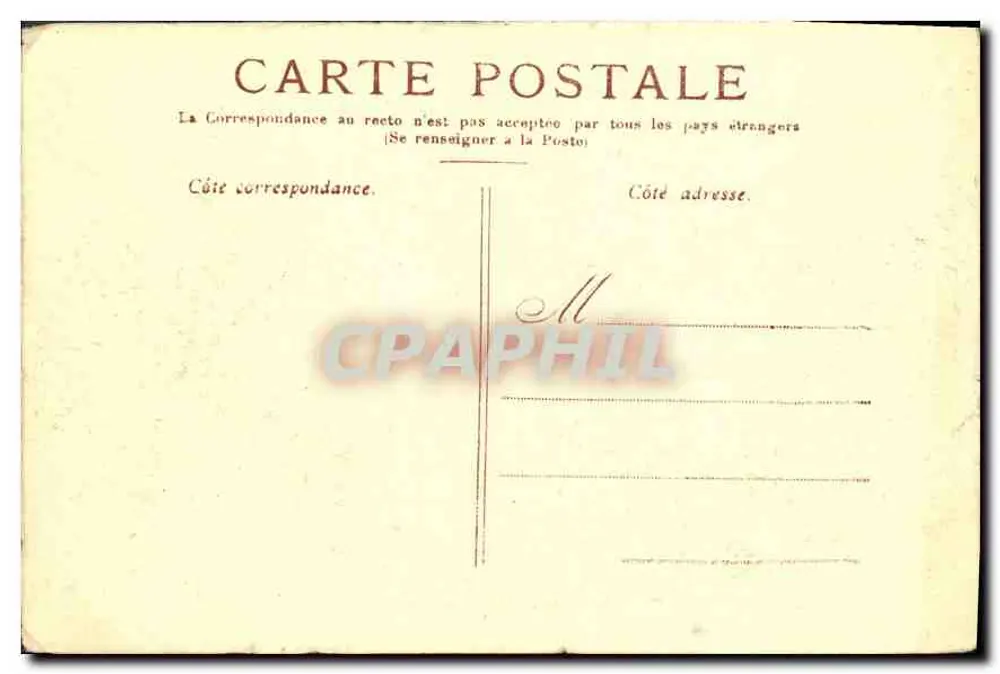 Paris — O Grande Palácio (Champs-Élysées) — Editor não identificado - Verso