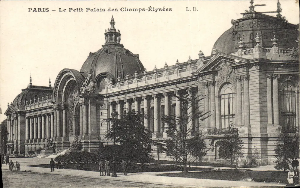 PARIS — O Pequeno Palácio dos Campos Elísios — L.D. - Frente