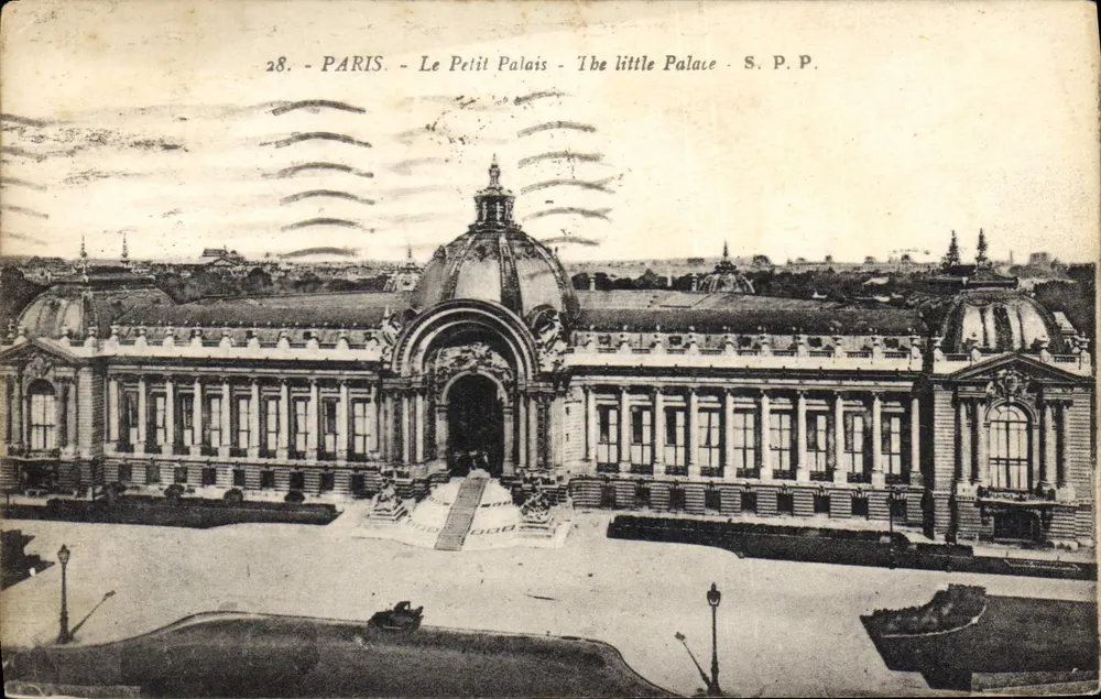 Paris - O Pequeno Palácio - The little Palace - S.P.P. - n°28 - Frente