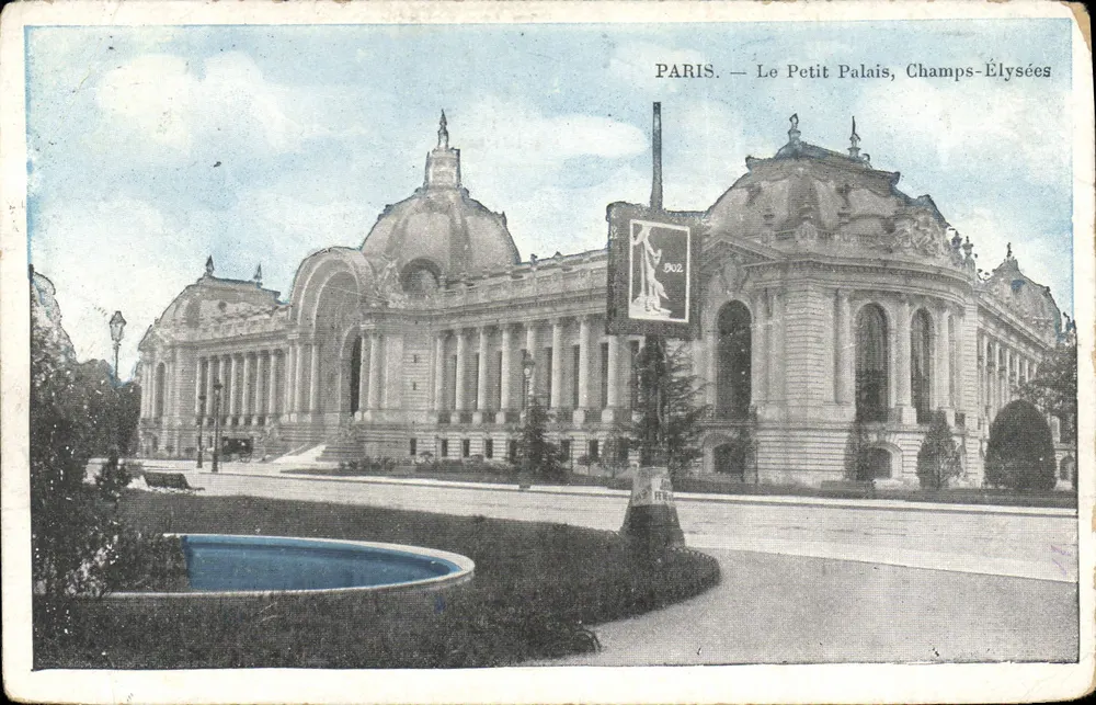 Paris — O Pequeno Palácio, Champs-Élysées — editor H. R. (n° 49) - Frente