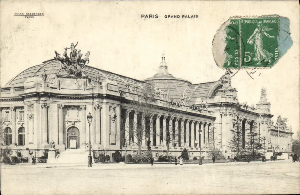 Paris - Grand Palais — Jules Seeberger, éditeur - Frente