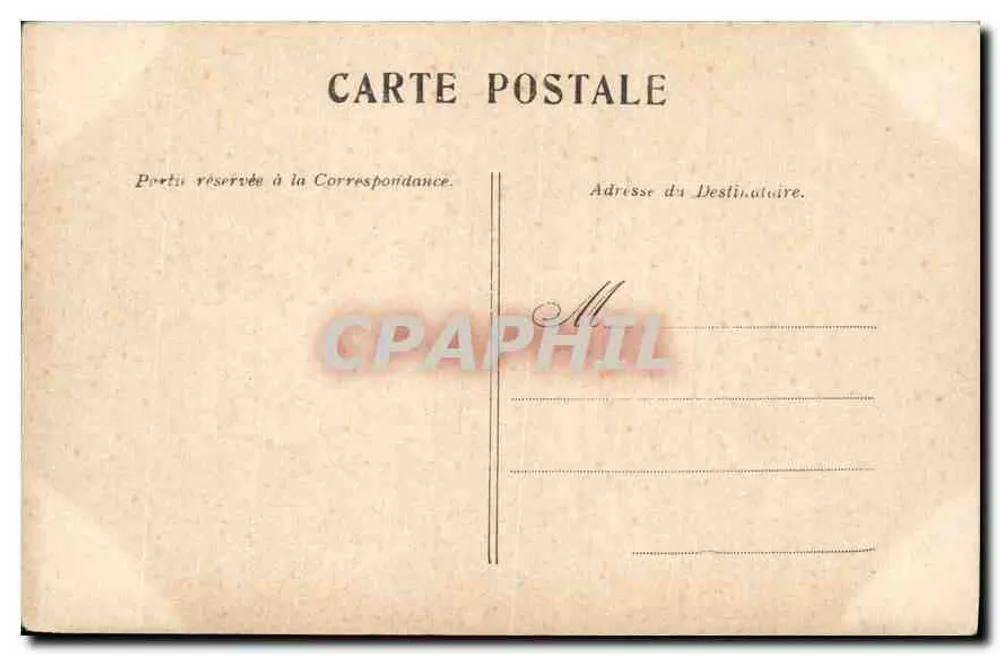 Paris — A Avenida dos Acácias — editor não visível - Verso