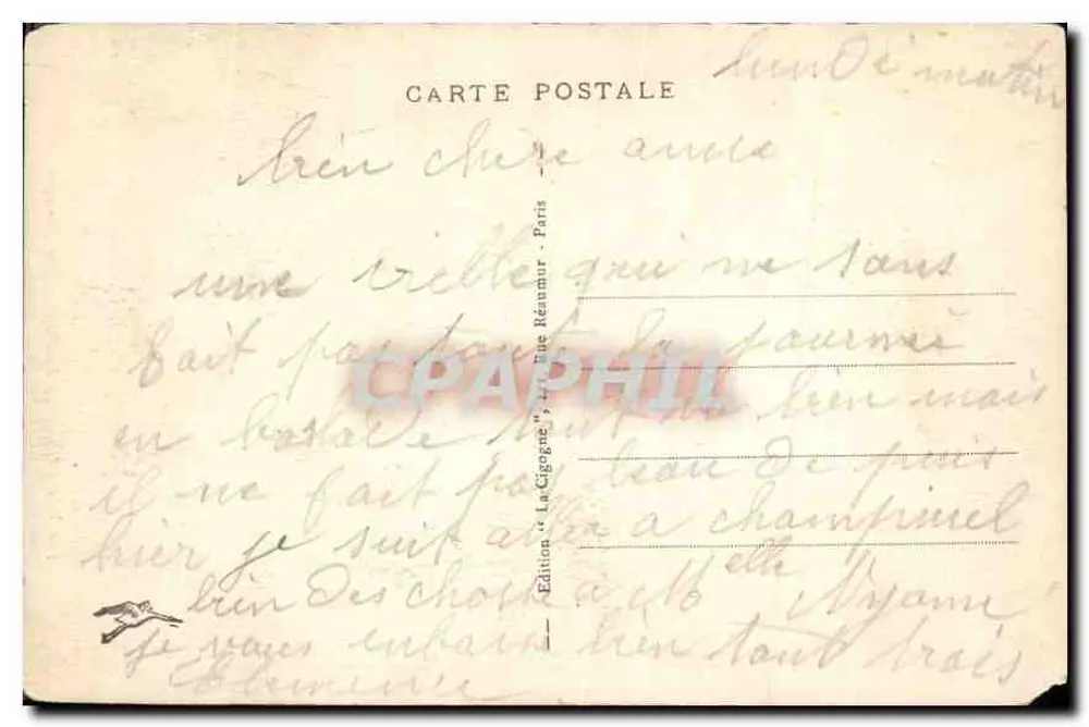 O Panteão — Paris — Edição 'La Gagne' - Verso
