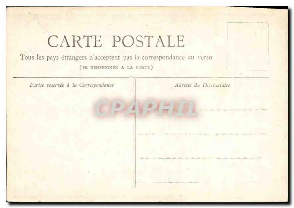 Paris — O Panteão — Editor não identificado, número de série não visível - Verso