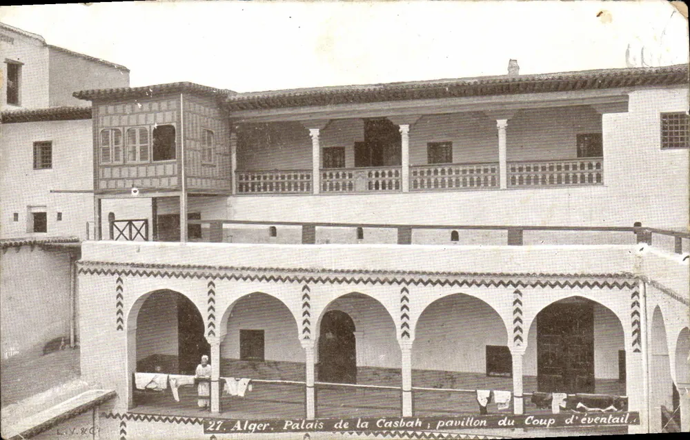Alger. Palast der Kasbah; Pavillon des Fächer — L.V.S.C. n°27 - Vorderseite