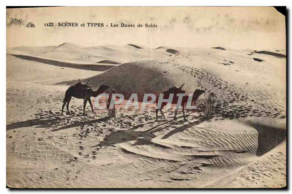 As Dunas de Areia — Cenas e Tipos n°1122 — Editor Gráfico - Frente