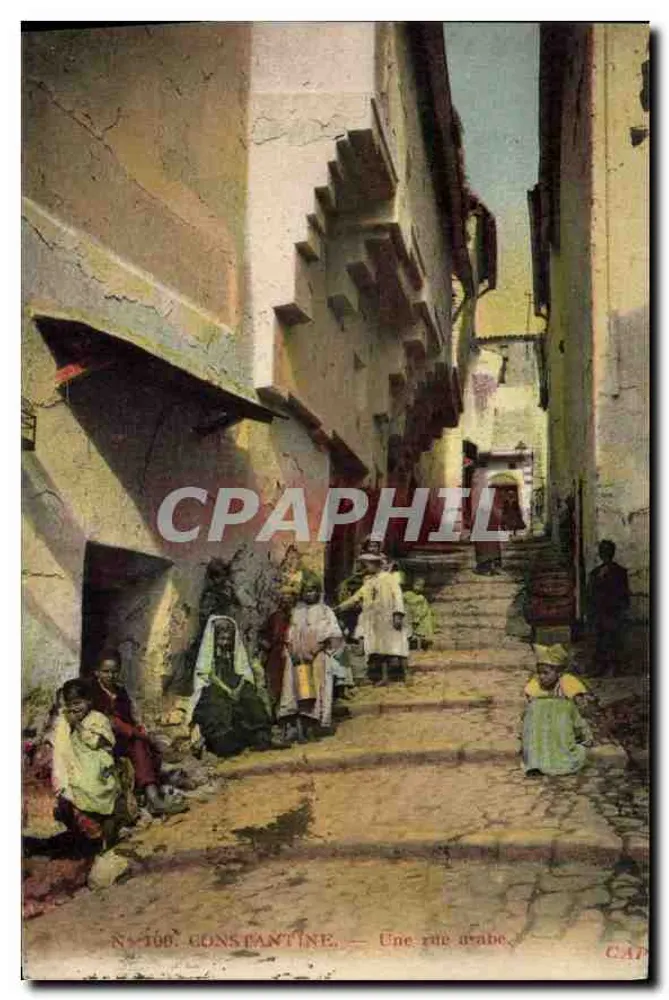 कॉन्स्टेंटीन — एक अरबी गली — संख्या 100, फोटोग्राफिक कला छापाखाना - आगे