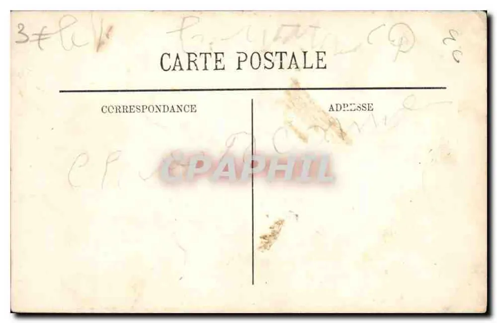 Alger — Interior da Nova Posta — LL n°203 - Verso