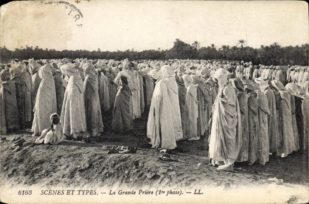 Cenas e Tipos — A Grande Oração (1ª fase) — LL. — N° 6163 - Frente