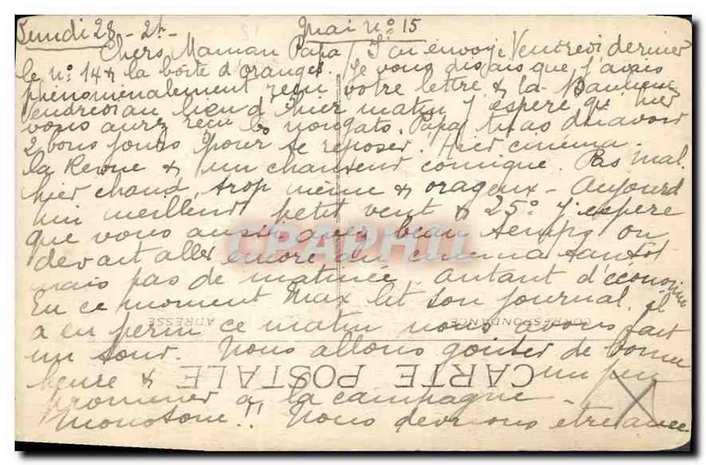 Les Aïssaouas — Argélia — CENÁRIOS E TIPOS (Boumendil Bel Abbès) n°325 - Verso