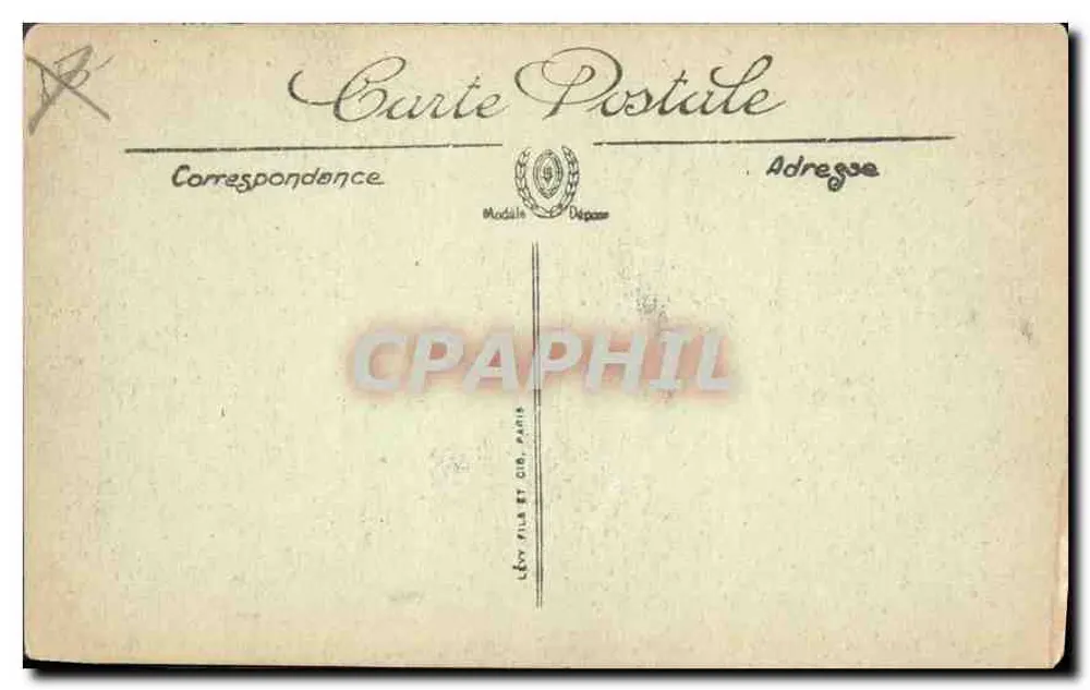 Camelos no Oued Bavech — SCÈNES ET TYPES — LL. - Verso