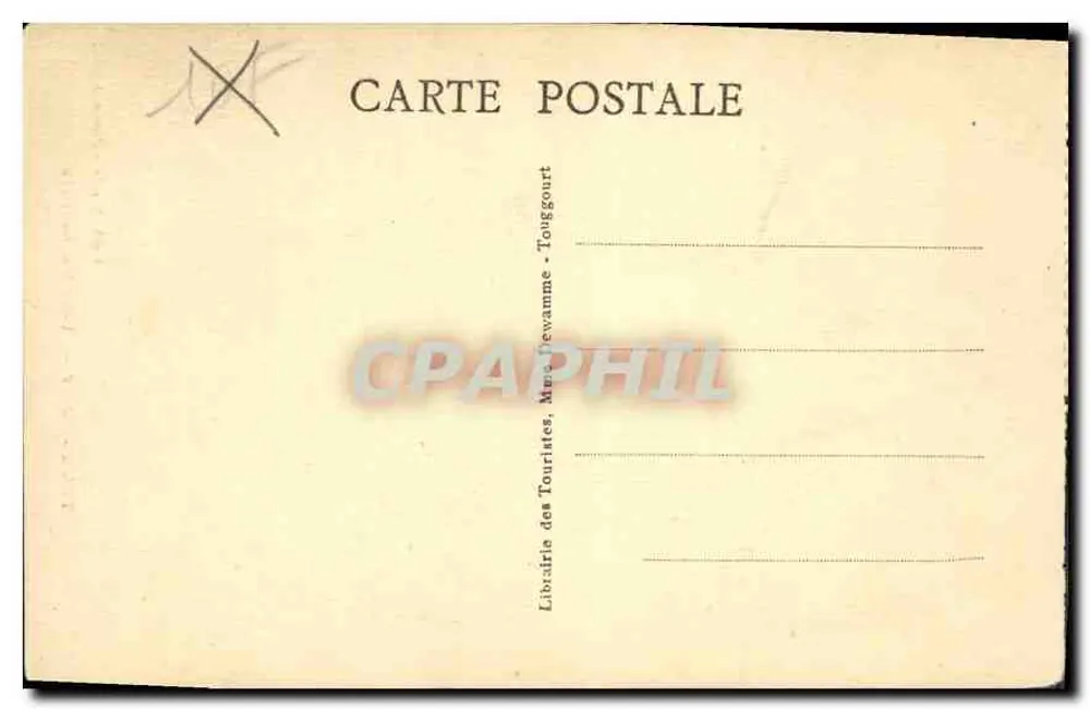 Touggourt — Een palmeraie — Coll. Etolie - Foto Albert - Achterkant