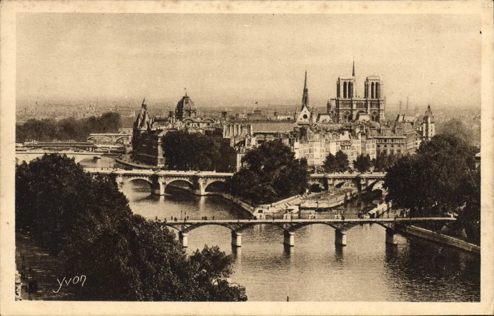 Paris — Die Stadt — Notre-Dame — Brücken — Edition d'Art YVON - Vorderseite