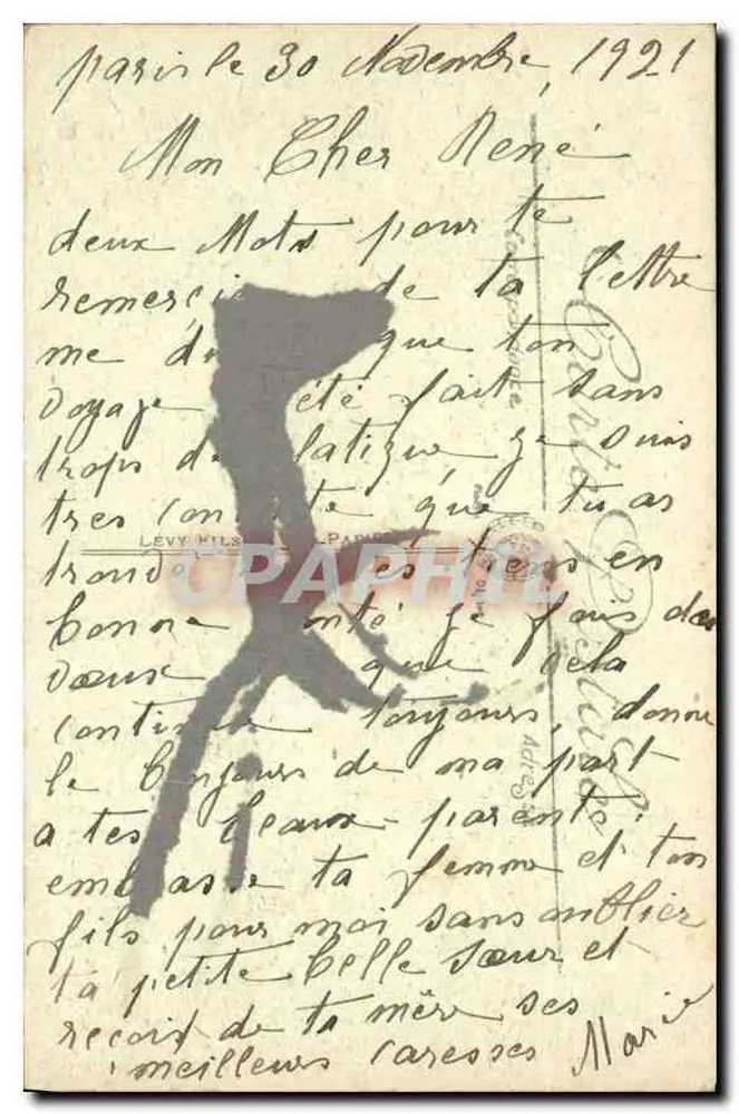Paris — O Grande Palácio — LL. - Verso
