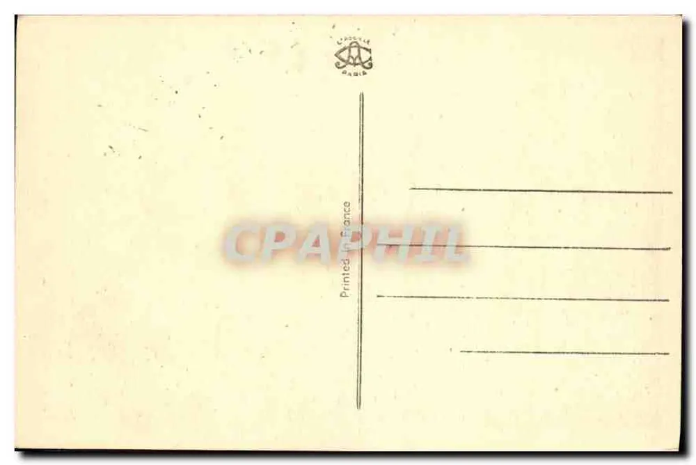 Paris — O Hotel de Ville — A.C. 2 - Verso