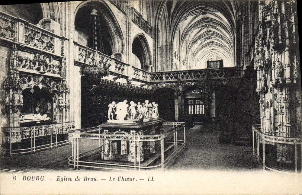 Bourg - Kerk van Brou - Het Koor — LL - Voorkant