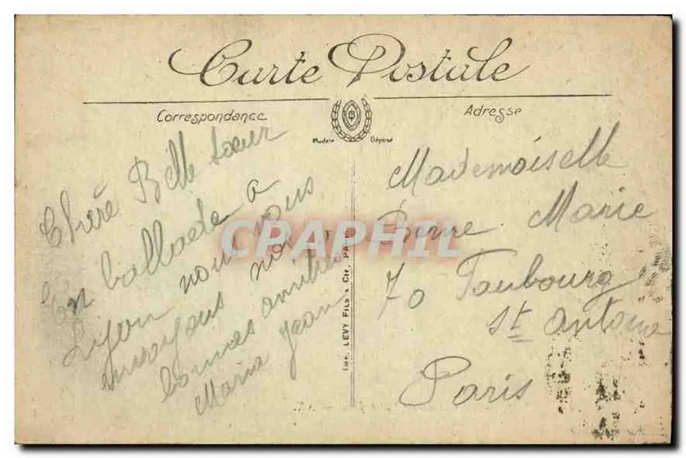 LYON — A Catedral de São João — XX. — Editor LEVY Fils & Cie, n°85 - Verso