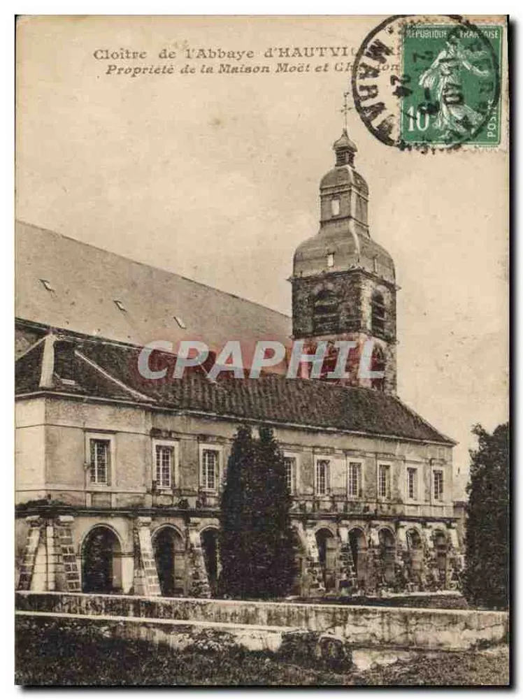 Kloster der Abtei HAUTVILLERS — Eigentum der Maison Moët & Chandon — Verlag Moët & Chandon - Vorderseite